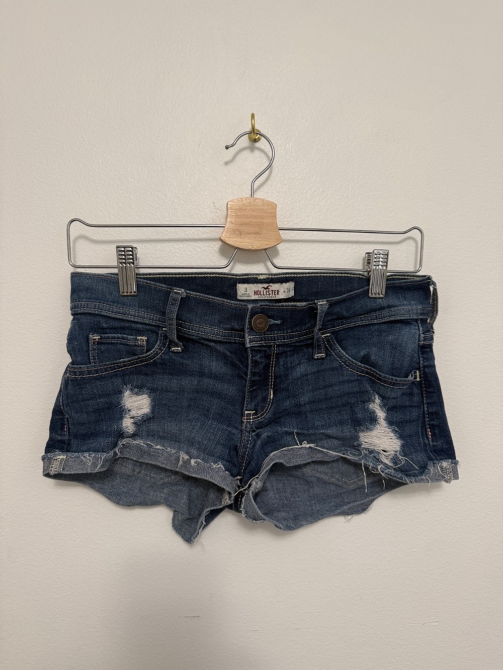 Hollister Distressed Jean Shorts